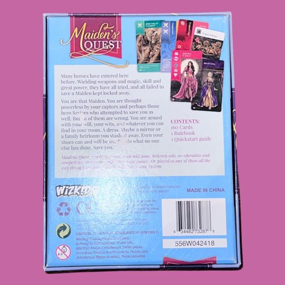 2018 Maiden's Quest Card Game COMPLETE - Picture 3 of 3